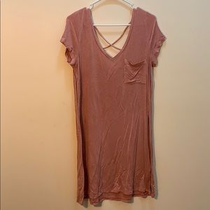 Pink T-Shirt dress